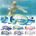 thumbnail image 4 of HD Waterproof Kids Swimming Goggles for Ages 3-16, Anti-Fog Silicone Toddler Goggles With Panoramic View, No-Nosebridge Safe Pool & Beach Eyewear, 4 of 6