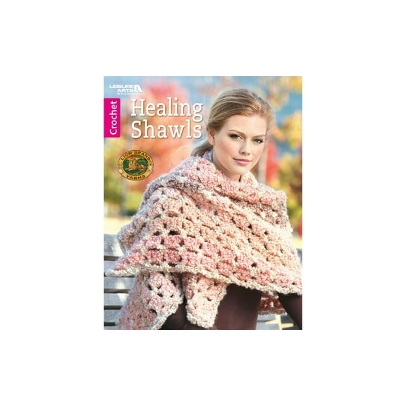 Leisure Arts Healing Shawls Crochet Book