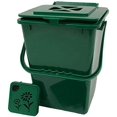 thumbnail image 1 of Exaco ECO 2000-NP Kitchen Compost Pail, 2.4 Gallon, Green, 1 of 2
