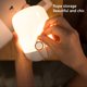 thumbnail image 4 of Luz nocturna LED para niños, portátil, táctil, con carga USB, ideal para pasillos, dormitorios, habitaciones infantiles y mesitas de noche (control remoto tricolor)., 4 of 5