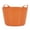orange, variant on Tuff Stuff Products F16-PR Large 16 Gallon Plastic Flex Tub with Handles, Purple