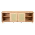 thumbnail image 4 of Homylin 64" TV Stand for 65/70 inch TV Living Room Storage Console Entertainment Center, 4 of 7