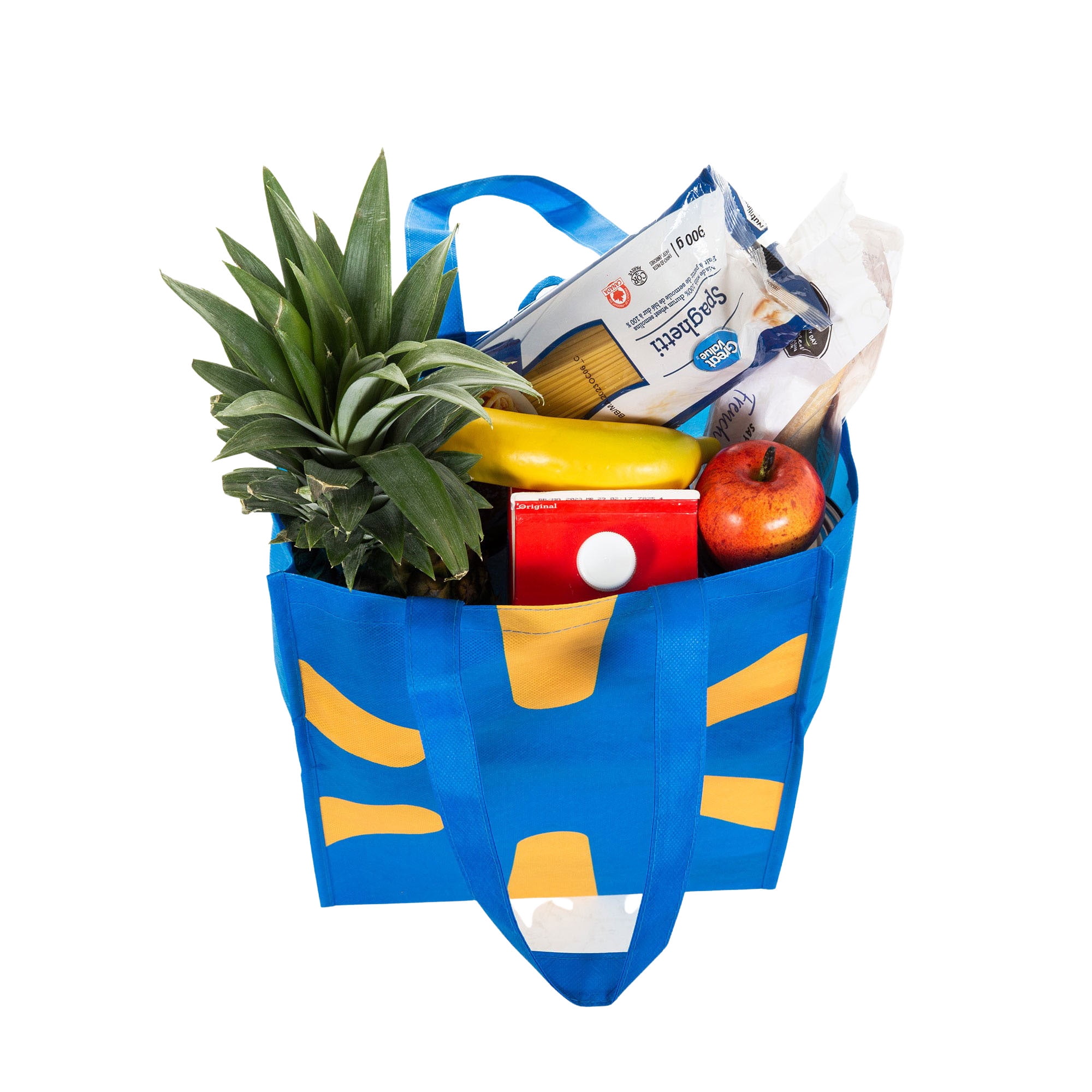 Walmart Spark Blue Reusable Shopping Bag