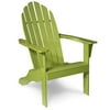 Adirondack Chair With Adjustable Backrest, Green