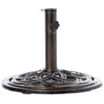 thumbnail image 3 of Support de Base pour Parasol de Patio Extérieur en Fonte, Rond, 20 Lb, 3 of 13