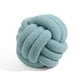 thumbnail image 1 of Almohada de bola anudada Sailing Sherpa decoración del hogar 28CM azul claro, 1 of 6
