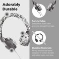 thumbnail image 3 of LilGadgets Untangled Pro Wireless Kids Headphones, on-Ear Bluetooth Toddler Headset with Built-in Microphone, 3 of 8