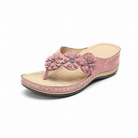 

Wiueurtly Hedgehog Slippers for Women Women Shoes Fashion Slippers Flat Open Toe Sequins Slippers Summer Casual Fashion Sandals Bathroom Slippers