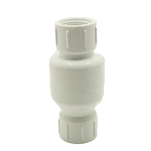 Thrifco 6415311 3/4 Threaded PVC Swing Check Valve