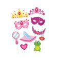 thumbnail image 1 of Unique Accessoires de Photomaton de Fête Princess (Lot de 10), 1 of 2