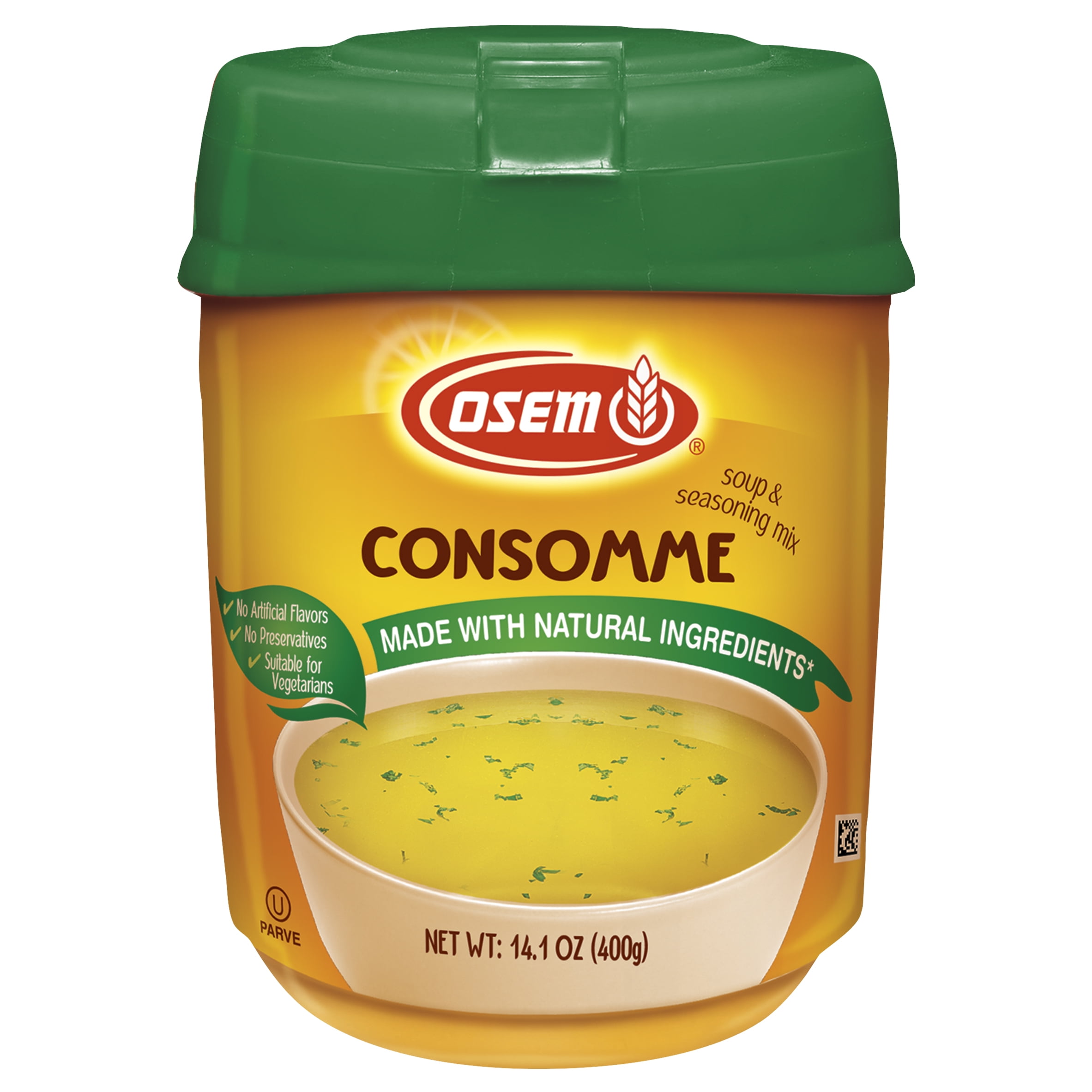 Osem 2425098 14.1 oz Consomme Natural Soup Mix, Case of 12