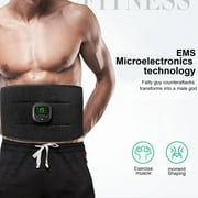 Abdominal Workout Belt, 6 Modes, 19 Levels, USB Rechargeable, Portable Abs Stimulator, for Muscle Toning & Fitness