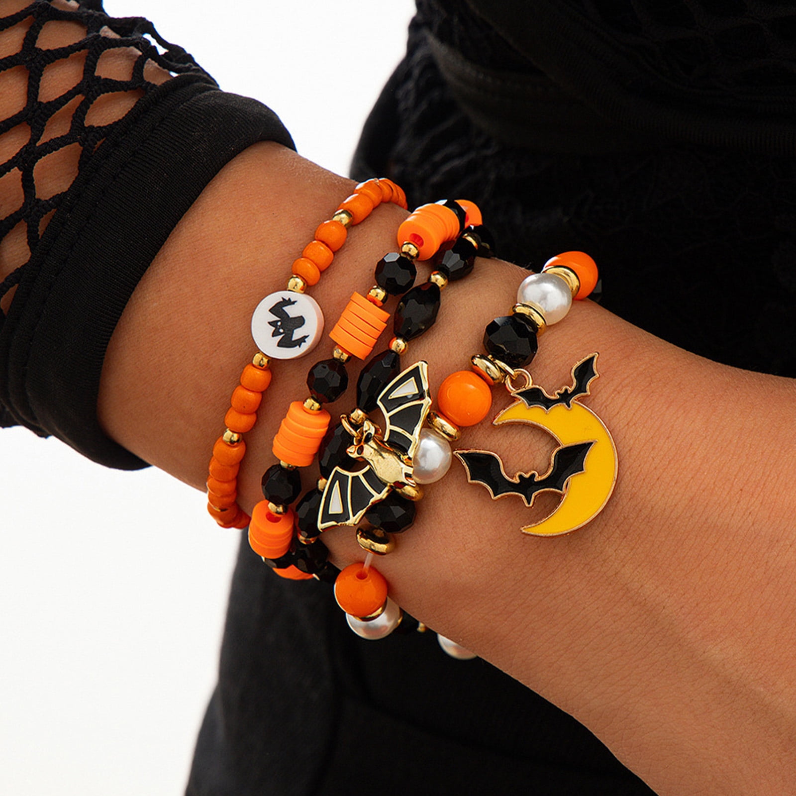 Halloween Snap Jewelry Ginger Charm, 18MM Ghost Pumpkin Jack Lantern Button, Fits Customizable Bracelets, Necklaces, Keychains, Rings - Ireland
