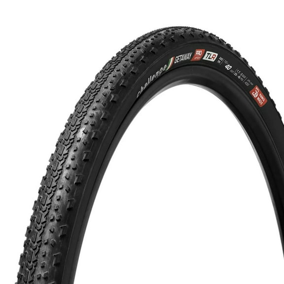 Challenge Tire Getaway Pro TLR Tire, 700 x 40 Black
