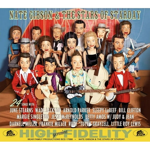 Nate Gibson - Stars Of Starday - Country - CD