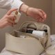 thumbnail image 4 of Makeup Bag / Toilet Bag / Makeup Storage - Makeup Bag Beige, 4 of 5