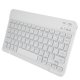 thumbnail image 5 of Teclado inalámbrico Bluetooth de 10 pulgadas con retroiluminación RGB, tecla cuadrada para teléfono, tableta, blanco tailandés, 5 of 14