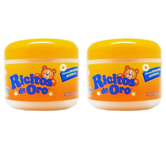 Ricitos de Oro Chamomile Clarifying Jar Baby Hair Styling Gel, 4.0 oz, 2 Piece