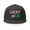 Charcoal, variant on Lucky AF White and Pink Type St Patrick's Day Trucker Hat, White and Green Type Embroidery (Kelly/ White/ Kelly)