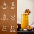 thumbnail image 4 of Syruvia Passion Fruit Flavored Syrup for Drinks, Cocktails, Lemonades, Iced Teas and Desserts – 25.4 fl oz, 4 of 6