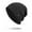 Black, variant on Dyfzdhu Men Women Winter Trendy Warm Oversized Chunky Baggy Stretchy Slouchy Skully Hat Black