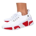 thumbnail image 3 of Women's Walking Shoes Slip On Non Slip Running Tennis Breathable Lightweight Comfortable Athletic Gym Workout Sneakers, 3 of 9