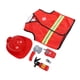 thumbnail image 5 of Disfraz de Niño de Bombero, Traje de Bombero Simulación de material de Poliéster Para Niños Para Niños Niños, 5 of 7