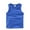 Colour Blue, variant on Esaierr Little Girls Boys Sleeveless Vest for Kids Baby Summer Cotton Bottoming Shirt Toddler Solid Color T-Shirt Waistcoat for 9 Months-10 Years