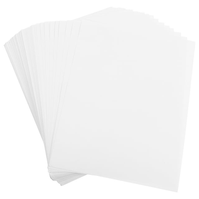 KAKOWELY address label maker 100 Sheets Matte Self-Adhesive Label Paper A4 Printable Sticker Sheets Business Thermal Labels Thermal Inventory Labels Small Address Labels