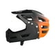 thumbnail image 5 of Casco integral de bicicleta transpirable para bicicleta, ideal para ciclismo de montaña, desplazamientos diarios y escalada. negro naranja, 5 of 9