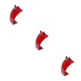 thumbnail image 2 of Langgg 1/2/3 Maison Acrylique Chandail Collier Présentoir Simple Design Portable Pendentif Exposition Stand Bijoux Accessoires Rouge 3PCS, 2 of 6