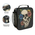 thumbnail image 2 of ALAZA Funny Skull with Hand Lunch Box Insulated Lunch Bag Reusable Thermal Cooler Tote School Picnic, 2 of 6