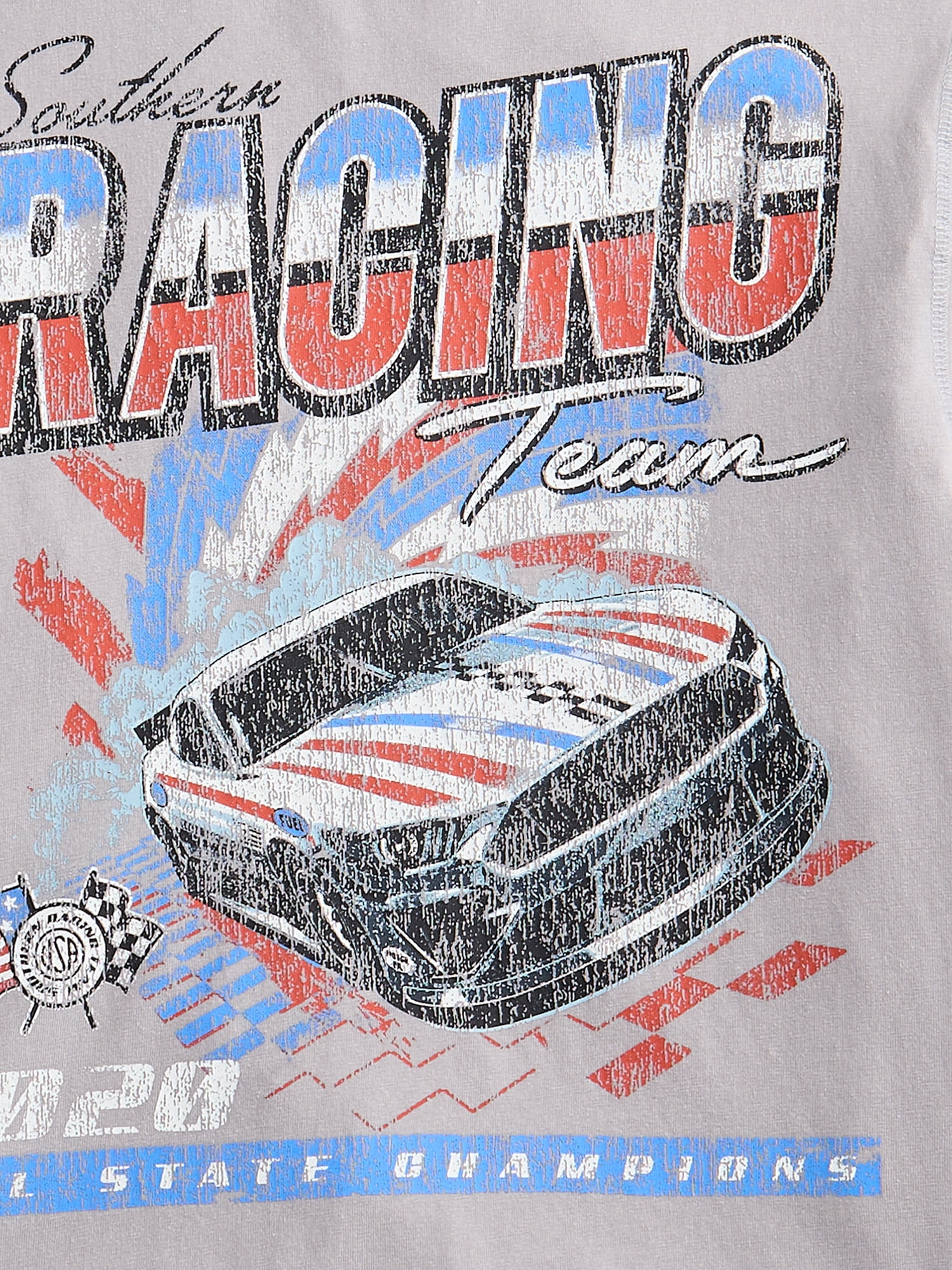 Weekend Academy Boys Garment Washed Graphic Tee 4-18