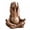 Brown, variant on 4.7IN Meditation Rabbit Resin Statue - Zen Yoga Bunny Figurine for Home, Garden & Easter Decor (Wood-Look Finish)