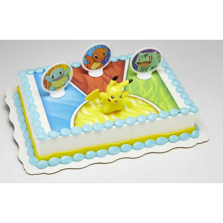 Pikachu Birthday Cake Topper Birthday Cake Topper Pokemon Cake Topper 