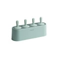 thumbnail image 1 of relayinert Reusable Ice Candy Mold For Homemade Treats Easy Release Non-stick Light green, 1 of 6
