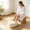 Beige, variant on Foldable Foot Bath Bucket With Lid and Handle, Portable Plastic Spa Basin with Massage Acupoints, Storage Compartment, Space-Saving Multi-Use Design