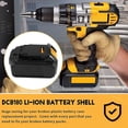 thumbnail image 4 of 18V/20V Li-Ion Battery Replacement Plastic Case Kit (No Battery Cell), 4 of 5