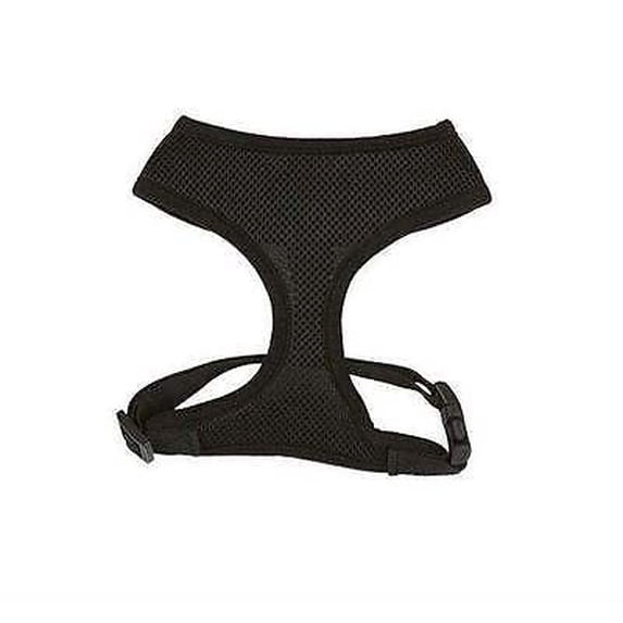 Anti Pull Breathable Mesh NO CHOKE Dog Harness Selections - 10 Colors & 5 Sizes (Black Harness,xSmall)
