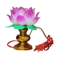 thumbnail image 1 of CUJM 12cm an Table Desk Altar -Buddha Lamp Light F3N7, 1 of 1