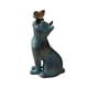 thumbnail image 1 of Figura conmemorativa de gato con adornos de resina de mariposa y lindas decoraciones - Estatua de gato Regalos conmemorativos para mascotas, 1 of 5