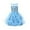Blue, variant on QHFBli Tutu Dress for Girls Sparkly Sequin Tulle Princess Birthday Party Prom Outfit Toddler Girls Sneaker Ball Gown Dress Rose Gold 4-6 Years