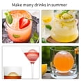 thumbnail image 3 of Ice Mold 4-Cavity Whiskey Cocktail Tray Reusable  Ice Cube Ball Mould with Lid for Home Bar, 3 of 9