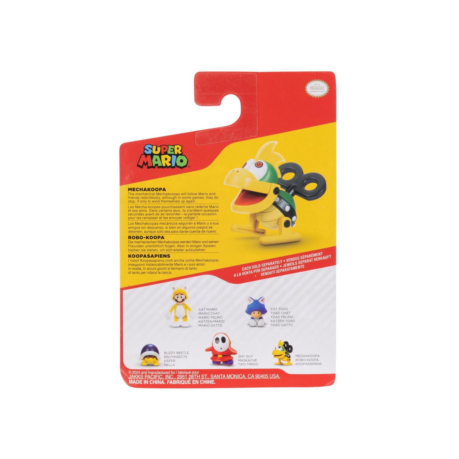 Figurine Nintendo de 2,5 pouces – Meca-Koopa