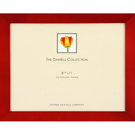 Dennis Daniels W4811R 8.5 x 11 in. Angled Frame - Rosewood