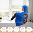 thumbnail image 6 of Henry Danger Hooded Blanket, Wearable Blanket Hoodie Cozy Soft Warm Hooded Flannel Blanket for Women Men Boys Girls, 6 of 7