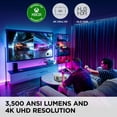 thumbnail image 2 of ViewSonic LX700-4K 4K UHD 3500 Lumens Laser Gaming Projector, 2 of 9