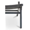 thumbnail image 5 of Moe's Home Collection Palma Outdoor Lounge Chair Black Wood Chairs, 5 of 5