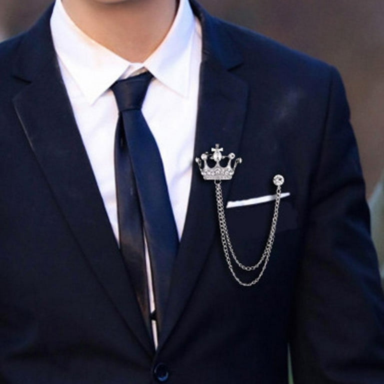 U&S Men's Chain Brooch, Gem Brooch Lapel Pin Crown Badge Wing Brooch Alloy Tassels Chain Lapel Pins Men Suit Shirt Tuxedo Tie Hat Scarf Corsage Brooches K0S5 - Walmart.com U&S Men'S Chain Brooch, Gem Brooch Lapel Pin Crown Badge Wing Brooch Alloy Tassels Chain Lapel Pins Men Suit Shirt Tuxedo Tie Hat Scarf Corsage Brooches K0S5 - Walmart.Com