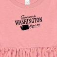 thumbnail image 4 of Inktastic Someone in Washington Loves Me Girls Baby Dress, 4 of 5